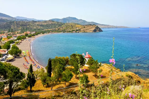 Plajă din Lesbos