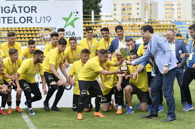 Viitorul a câștigat Liga Elitelor U19, 4-0 în finala cu Dinamo. Trupa lui Gică Hagi va evolua în Youth League