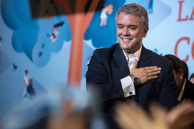 Ivan Duque este noul președinte al Columbiei