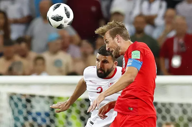 ”Căpățânosul” Syam Ben Youssef a greșit de două ori în Tunisia - Anglia, de la Campionatul Mondial de fotbal Rusia 2018. În duelurile aeriene! A jucat trei sezoane la Astra
