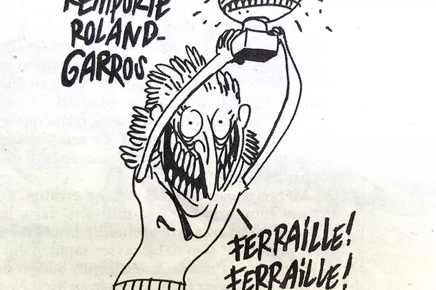Charlie Hedbo, dată în judecată pentru calomnie după caricatura cu Simona Halep. Care sunt șansele de câștig, în instanță