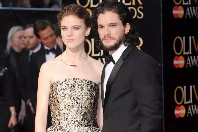 Kit Harington şi Rose Leslie din Game of Thrones se căsătoresc astăzi în Scoția