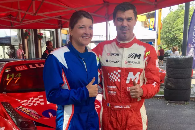 Mihai Leu și Alexandra Dulgheru, senzații tari la peste 150 kilometri la oră!