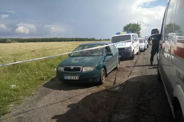 Bărbat găsit mort la volan într-o mașină oprită pe marginea șoselei de centură la Buzău