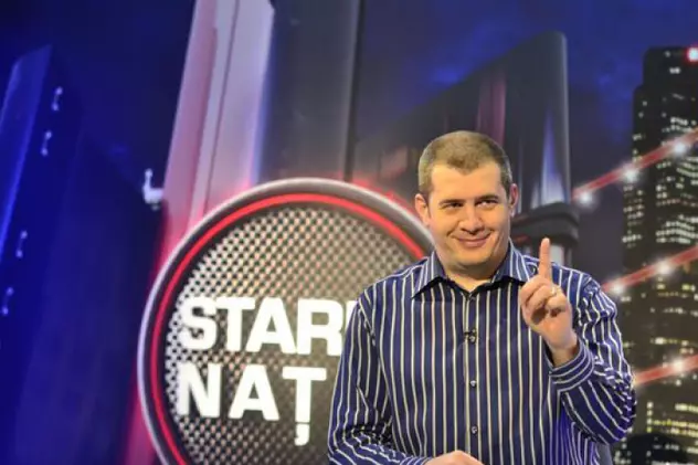 Dragoș Pătraru a semnat cu un nou post TV pentru „Starea Nației”. Dragoș Pătraru, în timpul emisiunii "Starea Nației"