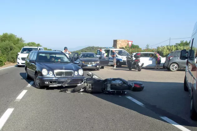 Imagini de la accidentul lui George Clooney. Actorul a fost aruncat șase metri în aer / VIDEO