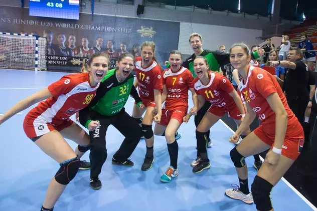 România a ocupat locul 8 la Campionatul Mondial de handbal feminin U20