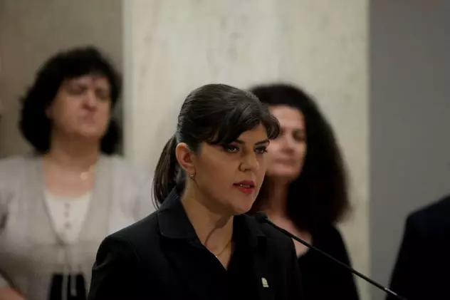 CSM, posibil verdict privind neprezentarea lui Kovesi în Parlament. Laura Codruța Kovesi, în timpul unei conferințe de presă la sediul DNA