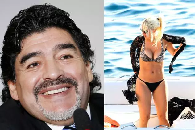 Soția lui Mauro Icardi a trecut prin patul lui Diego Maradona