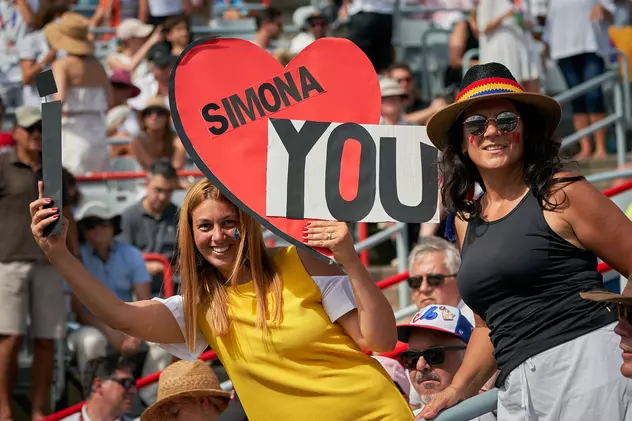 Ce a spus Simona Halep presei străine despre criticile adresate fanilor români care au scandat mesaje anti-PSD la Montreal