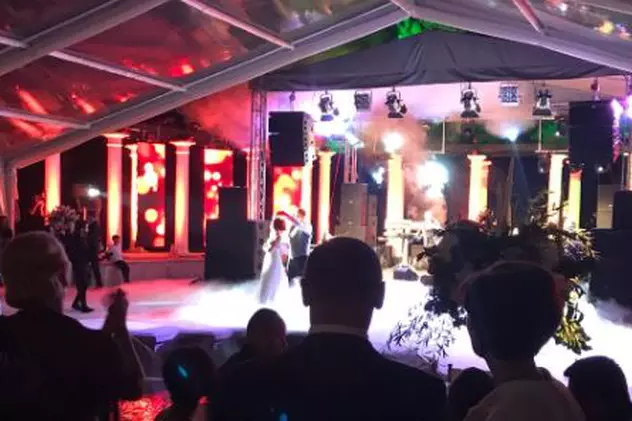 EXCLUSIV / Primele imagini video de la nunta lui Dragnea Jr.! Dansul mirilor pe muzica lui Marcel Pavel