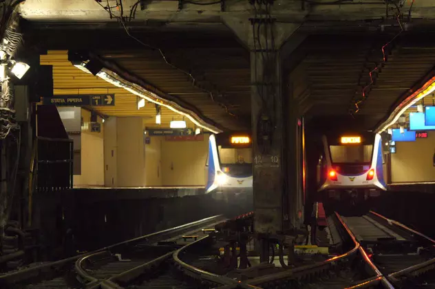 Cum va fi afectată circulația cu metroul, în zilele în care se fac lucrări pe magistrala Berceni-Pipera. Călătorii vor aștepta și 16 minute în stație. Alternative RATB