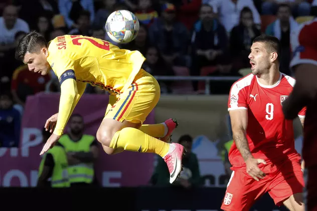 România - Serbia 0-0, în Liga Națiunilor. Tricolorii au scos o remiză eroică, după ce au jucat o repriză în 10 oameni