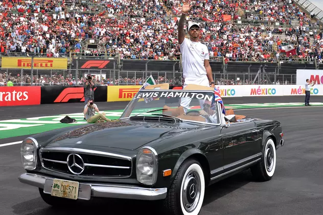 Lewis Hamilton, campion mondial de Formula 1 pentru a cincea oară. Verstappen a învins în Mexic