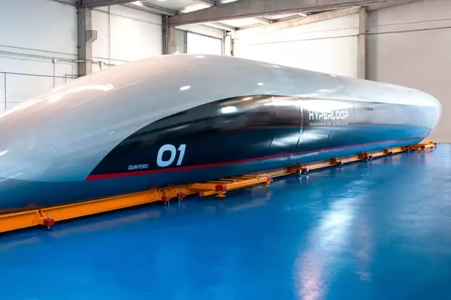 FOTO| Cum arată trenul care călătorește cu 1.000 de kilometri pe oră. E considerat viitorul transportului de persoane