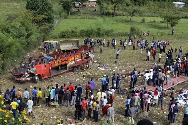 Accident de autobuz soldat cu 50 de morți în Kenya