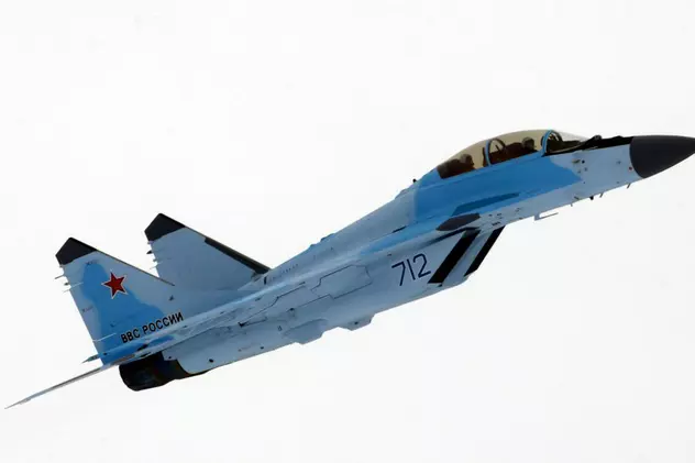 MiG-29 s-a prăbușit în apropierea Moscovei