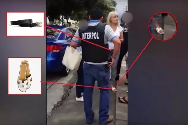 Elena Udrea, ținută de 1.500 de euro în momentul arestării. Cureaua - cel mai scump accesoriu
