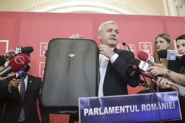 #Teleormanleaks. Liviu Dragnea a venit cu valizele la ședința PSD