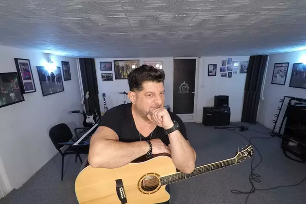 Sacrificiu de muzician: Tavi Colen a scos mașina din garaj, ca să-și facă studio de înregistrări