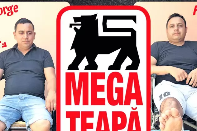 Sentință definitivă: Mega Image plătește 500.000 de lei angajatului călcat cu motostivuitorul!