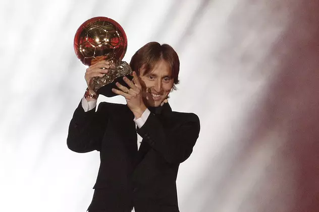 Portretul lui Luka Modrici, câștigătorul Balonului de Aur 2018