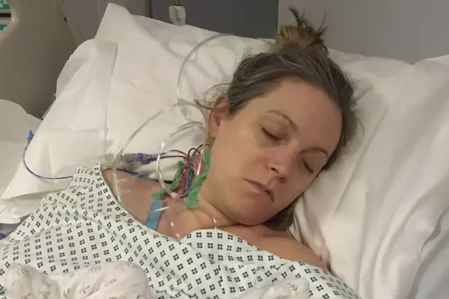 FOTO | Motivul pentru care unei femei au început să-i cedeze organele imediat după ce a născut. A ajuns în stare critică!