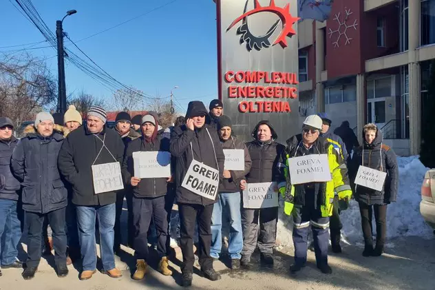 Greva minerilor de la Complexul Energetic Oltenia continuă și marți