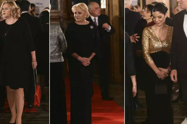GALERIE FOTO | Cum s-au îmbrăcat femeile din politică la ceremonia preluării Președinției Consiliului UE. Doamnele au mizat pe negru!
