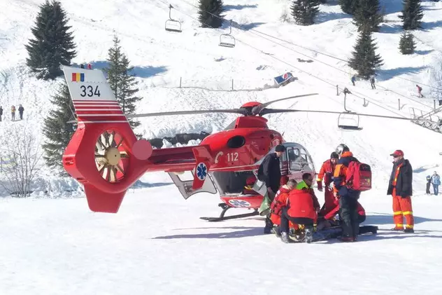 Turist accidentat în Munții Făgăraș