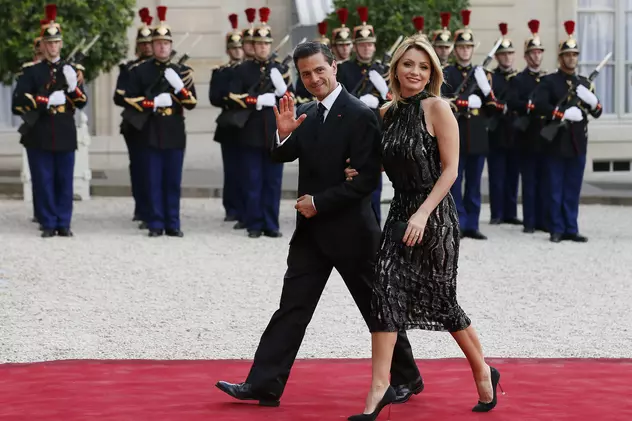 Mariajul fostului președinte al Mexicului, pe butuci. Cu ce blondă a fost surprins la Madrid | FOTO
