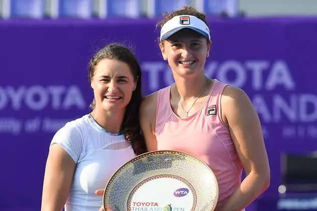 Irina Begu şi Monica Niculescu au cucerit titlul la dublu în turneul WTA de la Hua Hin