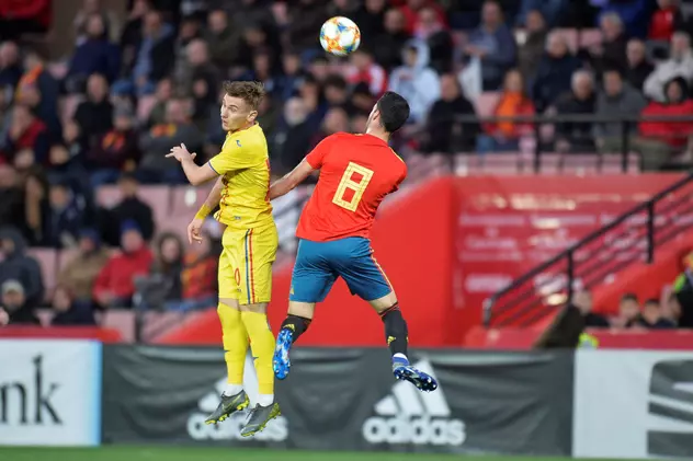 Turneul naționalei U21 în Spania. Tricolorii au învins Danemarca U20