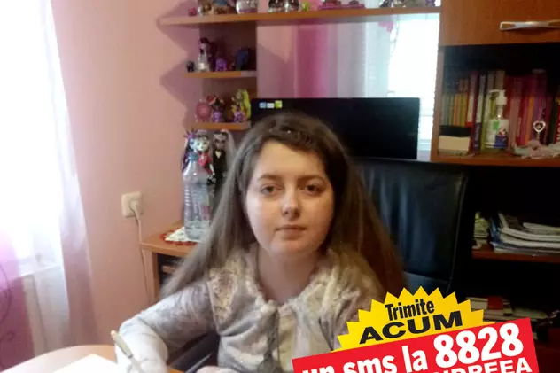 Andreea a început tratamentul salvator în Germania. Fetița, care de zece ani suferă de cancer cerebral, are nevoie de 9.000 de euro pentru fiecare etapă de investigații