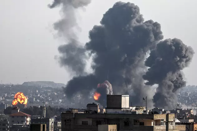 Peste 400 de rachete lansate din Fâșia Gaza spre Israel
