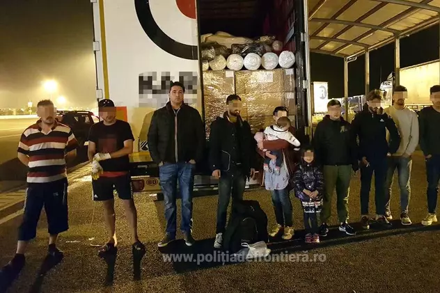 Migranți ascunși într-un TIR la Vama Nădlac