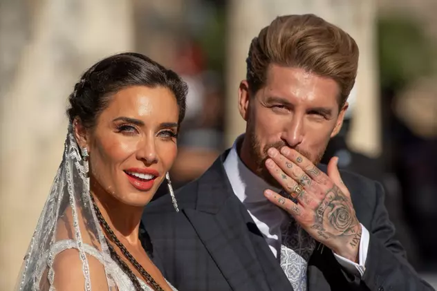 Sergio Ramos a plătit 1 milion de euro ca să-i cânte la nuntă  trupa AC/DC! Imagini de la cununia fotbalistului