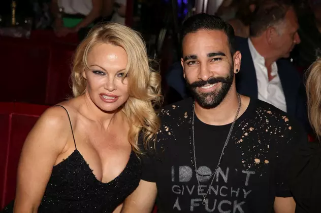 Pamela Anderson s-a despărţit de Adil Rami după ce a aflat că o înșela
