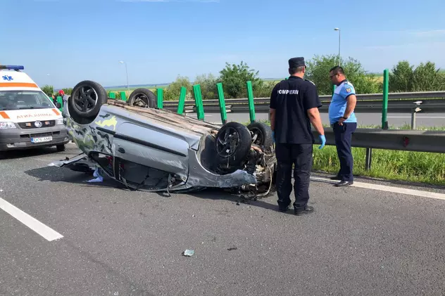 Un șofer din Ilfov a murit pe Autostrada 1, în județul Giurgiu