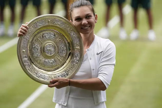 Simona Halep, discurs emoționant după ce a câștigat Wimbledon 2019: "A fost cel mai bun din carieră. Am îndeplinit visul mamei mele"