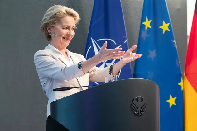 Ursula von der Leyen, președinta Comisiei Europene FOTO: EPA