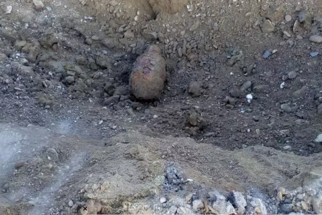 Bombe găsite lângă un pod de cale ferată din județul Bistriţa-Năsăud