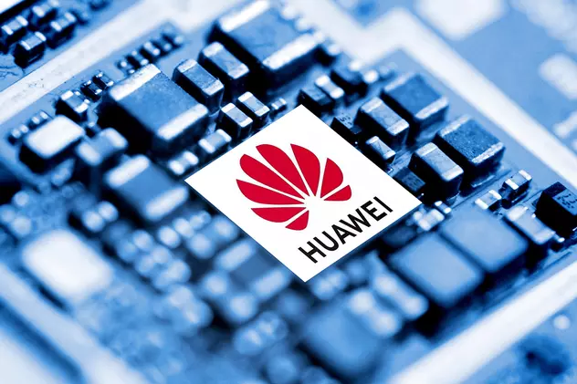 Huawei a primit subvenții și ajutoare de stat în valoare de 67 miliarde de euro pentru a-și depăși adversarii. Cip cu logo-ul Huawei