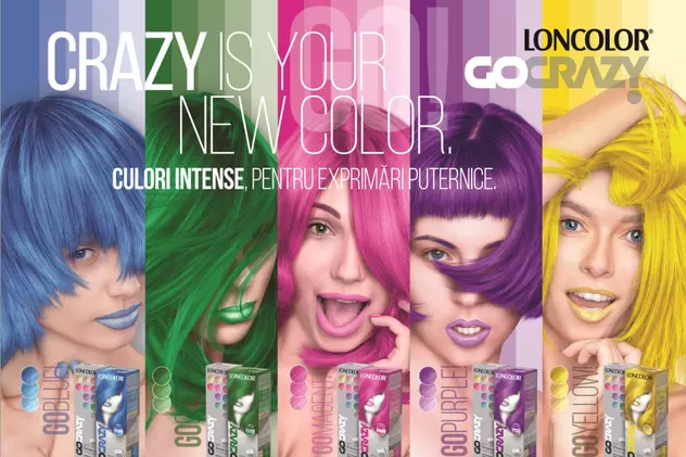 Vara asta poți face furori cu noile culori LONCOLOR GoCrazy (PUBLICITATE)