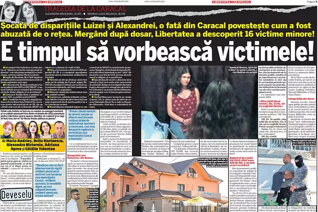 Jurnalista Alexandra Nistoroiu, interviu în Pagina de Media despre investigația cu minorele traficate la Caracal. „Ca reporter, cred că au fost puține momente mai grele ca acesta”