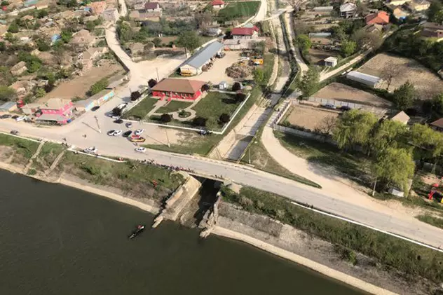 O fată s-a aruncat în Dunăre și nu a mai ieșit (foto Mediafax)
