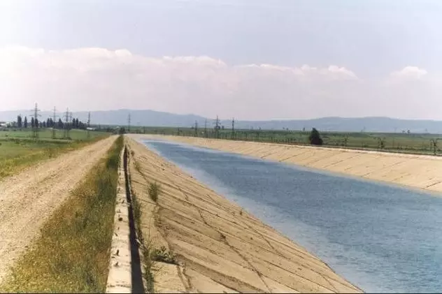 Stadiul lucrărilor la Canalul Siret-Bărăgan﻿