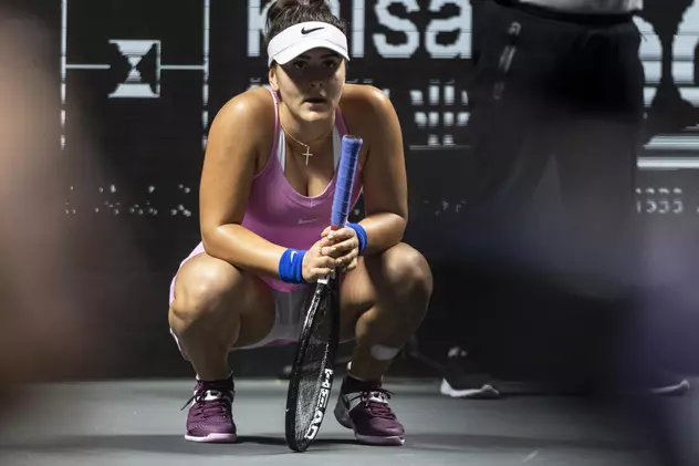 Bianca Andreescu, reacție după înfrângerea cu Simona Halep, de la Turneul Campioanelor. Sportiva din Canada acuză