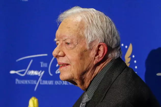 Fostul președinte american Jimmy Carter, internat. A suferit o fractură de pelvis