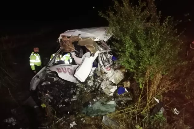 Grav accident de circulație în județul Ialomița: nouă persoane au murit și alte nouă au fost rănite